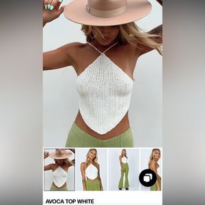 Princess Polly Avoca Top Orange